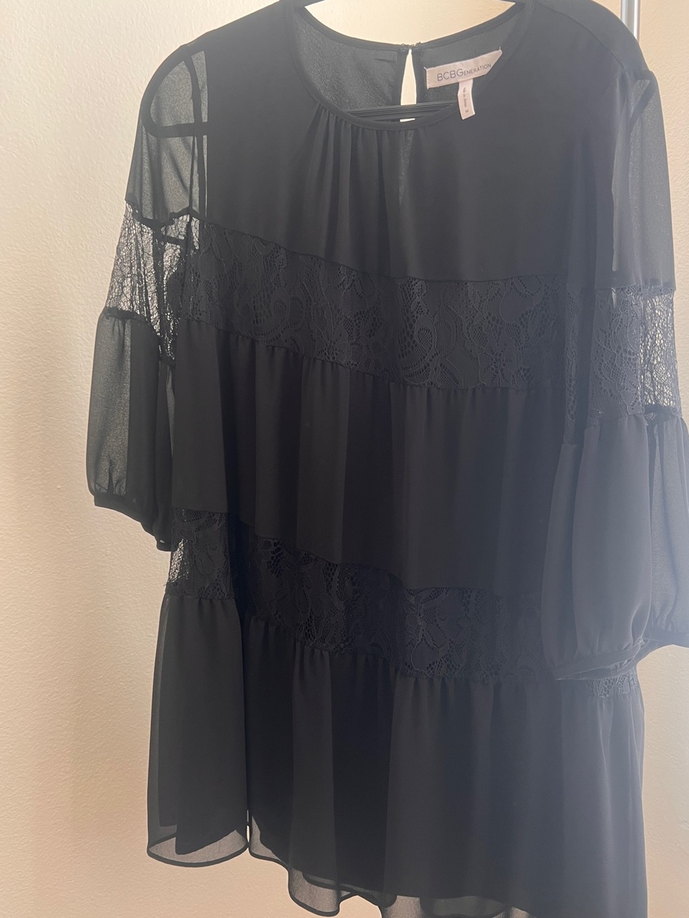 BCBGeneration Tunic Lace Dress